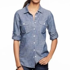 J. Crew the perfect shirt in poplin